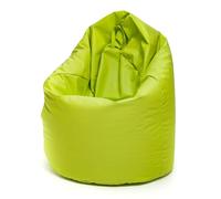 Ecopuf | Pouf Fauteuil Sac Taille L - Pouf Fauteuil en Cuir écologique Souple - Pouf in Sack Teinture indéchirable - Pouf Fauteuil Rembourrage Polystyrène - Pouf Fauteuil in Sack Double Zip Dim70x110