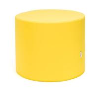 ECOPUF - Pouf Rond Outdoor - Tabouret Ou Table d'Appoint pour Jardin, Balcon Et Salon, Forme Cylindrique, Résistant à l'eau Et Aux UV, Housse Amovible, 50x40 cm, Roller M1
