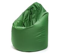 Ecopuf Pouf Taille XL Pouf Fauteuil en Cuir écologique Souple Fauteuil Sac Fauteuil indéchirable Fauteuil Soufflet Garnissage Polystyrène Pouf Salon Fauteuil Soufflet Fauteuil Double Zip Dim85x135Cm