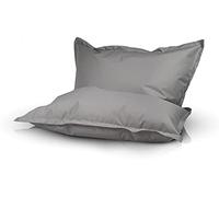 Ecopuf - Sako Pouf Coussin pour Enfants - Pouf pour Chambre d'enfants - Sac en Tissu Robuste - Fauteuil de détente - Ameublement - Fauteuil S - 140x100 - Perle Nc13