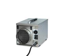 Ecor Pro DH1200 INOX DryFan Déshumidificateur d'adsorption en acier inoxydable 12 l/jour 500 W pour assainissement des dégâts d'eau et séchage des constructions