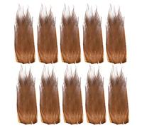 Écorce de Palmier Décorative Simulée pour Aquarium et Terrarium, 10 Pièces | Texture Réaliste, Fibre Naturelle, Aspect Marron, pour Plantes Aquatiques, Caches de Tuyaux et Décors Intérieurs