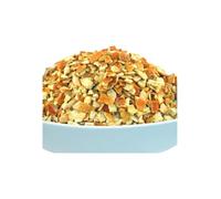 Écorce d'orange coupée écorce de mandarine séchée naturelle déchiquetée HerbsnSpiceit (700 g)