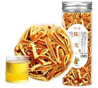 Écorces de Orange 100gr Naturelle Thé aux Herbes Chine Original Thé Parfumé sans Additifs Séchées et Coupées pour Infusion ou Cuisine Végan et Sans Gluten