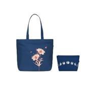 EcoRight Umhängetasche Canvas Shopper Tasche Lässig Handtasche Groß Schultertasche mit Innentasche für Schule arbeitstasche damen tasche