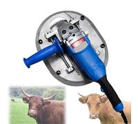 Écorneur électrique for bovins adultes, Yool en corne résistant aux hautes températures, machine de découpe de vache, for veau, agneau, mouton et chèvre, portable, pratique et pratique