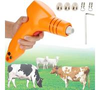 Écorneur électrique pour bovins, moutons, chèvres, outil de retrait de klaxon à chauffage rapide, alimenté par batterie sans fil, équipement d'élevage sûr et efficace
