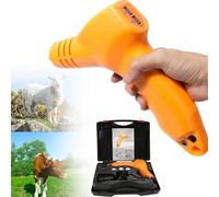 Écorneur électrique sans fil pour veau - Outil de coupe en corne à chauffage rapide pour bovins, agneaux et chèvres - Machine d'écornage de ferme rechargeable