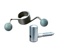 Ecosavers Ferme-Porte à Ressort Universel - Argenté