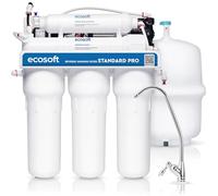 Ecosoft Standard Pro Filtre à osmose inverse, avec pompe et grille métallique, protection supplémentaire pour le système