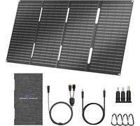Ecosonique 60 W Chargeur Solaire Pliable 60W avec USB-A et USB-C DC 18V