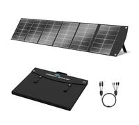 Ecosonique Panneau solaire portable 200 W 5 kg CPC ultra léger et pliable pour centrales électriques EcoFlow/Jackery/Bluetti avec MC4, XT60, USB-C 65 W PD3.0 et USB-A QC3.0 pour camping-car, camping