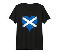 Ecosse Drapeau Fier Écossais et Fierté Écossaise Rugby Fan T-Shirt Haut de Gamme