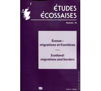Écosse, migrations et frontières Edition bilingue français-anglais - Cyril Besson - Uga - broché - Revue