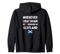 Écosse Où Que Je puisse me déplacer, Mon cœur Reste en Écosse Sweat à Capuche