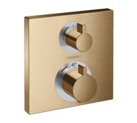 Ecostat Square Set de finition pour mitigeur thermostatique encastré avec robinet d'arrêt et inverseur (15714140)