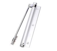 ECOSWAY Automatique Porte Fermeture Automatique Charnière Mute Facile à Rebond Non Rainurage Poinçonnage Gratuit Groom Maison - Blanc