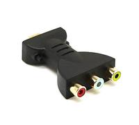 ECOSWAY HDMI à 3 RCA Vidéo Convertisseur Audio Tête AV Adaptateur Femelle Tête pour HDTV DVD Projecteur - 1 Pièces