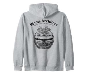 Écosystème botaniste du Terrarium Biome Architect Sweat à Capuche