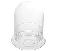 Écosystème Décoratif en Verre Transparent pour Succulentes et Fleurs | Design Simple et Artistique, Format Compact pour Bureau, Décoration de Table, Usage pour Amateurs de Plantes