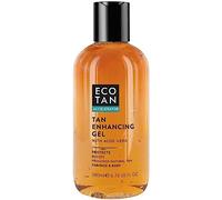 EcoTan Accelerator, Gel de Bronzage Visage et Corps 200ml | Optimise le Bronzage Naturel, Pour le Bronzage Extérieur et Intérieur, Peut être Utilisé Avec les Chaises Longues