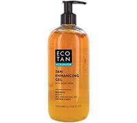 EcoTan Accelerator, Gel de Bronzage Visage et Corps, Optimise le Bronzage Naturel, Pour le Bronzage Extérieur et Intérieur, Peut être Utilisé Avec les Chaises Longues 500ml