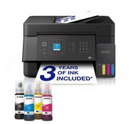 Epson EcoTank ET-4900 | Wi-FI et Ethernet | A4 | Impression, Copie, numérisation, fax | Écran LCD | Chargeur Automatique de Documents de 30 Pages | Compacte | Jusqu’à 3 Ans d’Encre Inclus