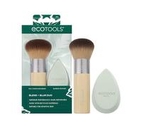 EcoTools – Kit Blend & Blur maquillage – Éponge et pinceau pour liquides et crèmes, 2 pièces
