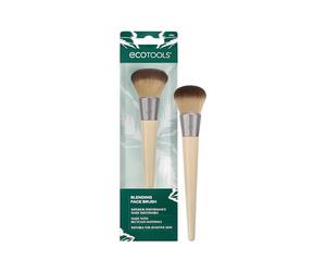 EcoTools Blending Face Makeup Brush, For Foundation, Bronzer, & Blush, Multipurpose Makeup Brush, Dense, Synthetic Bristles, Eco Friendly, Cruelty-Free & Vegan, 1 Count