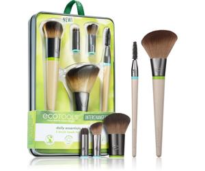 EcoTools Interchangeables Daily Essentials kit de pinceaux avec étui 5 pcs