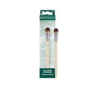 EcoTools Pinceau à paupières intégral pour estomper la couleur des paupières et des plis, poils synthétiques doux pour le maquillage quotidien des yeux, durable, végétalien et sans cruauté envers les