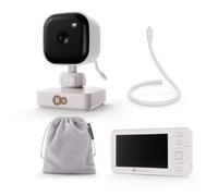 Ecoute bebe Kinderkraft NITEEYE TRAVEL babyphone portable écran 4,3 sans Wi-Fi vision nocturne VOX audio bidirectionnel blanc