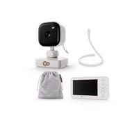 Kinderkraft Babyphone NITEEYE Travel – Écran 4,3", Audio bidirectionnel, Vision nocturne, Blanc