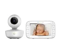 Ecoute-Bébé Vidéo Motorola Mbp55 Blanc