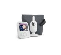 Ecoute-bébé vidéo - PHILIPS AVENT - Audio connecté - Ecran HD 3,5 pouces - Portée 300m - Autonomie 12h - Fonction répondre à bébé