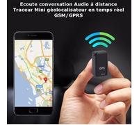 Ecoute conversation à distance - Traceur Mini géolocalisateur en temps réel GSM-GPRS (GF07)
