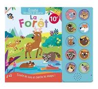 Écoute, decouvre et observe - la forêt Collectif (Auteur), Samantha Meredith (Illustration), Atelier Cloro (Traduction)