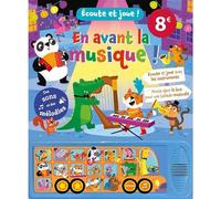 Écoute et joue ! En avant la musique ! - Collectif - 1 2 3 Soleil - cartonné - Document jeunesse
