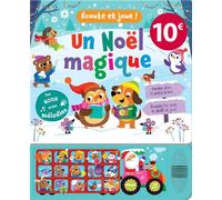 Écoute et jour ! Un Noël magique - Collectif - 1 2 3 Soleil - cartonné - Document jeunesse