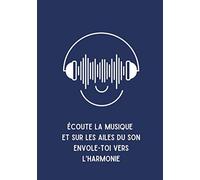 Ecoute La Musique...: Cahier De Musique Pour Écrire Ses Compositions Avec 12 Portées Par Page, 100 Pages Format 17.78*25.4cm, Pour Auteur Compositeur Pro Ou Amateur