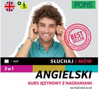 Écouter et parler PONS English 3in1 package A1/B1 avec des enregistrements en. 2