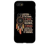 Écouter Le Vent Silence Cœur Positif Sagesse Naturelle Coque pour iPhone SE (2020) / 7/8