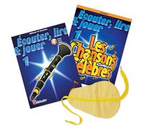 Écouter, lire et jouer 1 Méthode de Clarinette + Les Chansons Célèbres + Essuie-glace pour Clarinette | ISBN 9789043163101 + 9789043107389 | Jean Castelain | De Haske avec Accès Audio Inclus