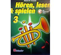 Écouter, lire et jouer - École de trompette avec Audio-Online - 9789043161725 - École de trompette bande 3