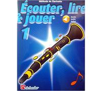 Écouter, Lire & Jouer 1 Clarinette +accès audio online - ISBN 9789043163101 + Écouvillon pour Clarinette