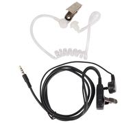 Écouteur à Tube d'air acoustique enroulé transparent, pour iPhone, Samsung, Huawei, HTC, LG, Sony, téléphone portable