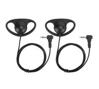 Écouteur avec micro compatible avec les talkies-walkies Motorola, design compact, ajustement flexible, communication mains libres, construction