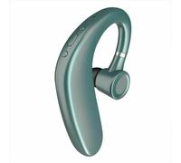 écouteur Bluetooth 5.0 Simple avec écouteur Stéréo Business IPX5 étanche DSP Réduction Intelligente du Bruit Casque d'appel HD, Vert