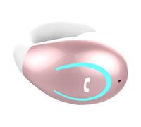 Écouteur Bluetooth à clip, oreillette unique sans fil pour camionneurs et coureurs, réponse vocale, batterie longue durée, réduction du bruit,