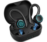 Écouteur Bluetooth avec Affichage LED, Écouteurs sans Fil avec Mic,IPX8 Etanche TWS Oreillettes Bluetooth 5.0, 1200mAh Etui de Charge, Hi-FI Deep Bass Son Stéréo,Touch-Control, pour iphone/Android